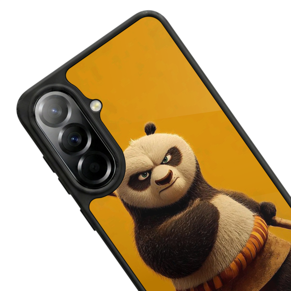 Samsung Galaxy A57 Uyumlu Kung Fu Panda Tasarımlı Glossy Premium Kılıf
