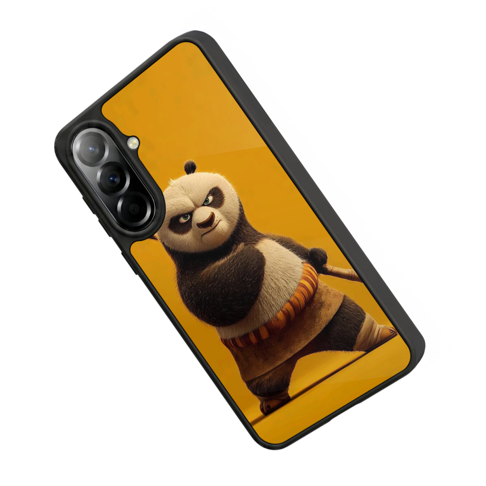 Samsung Galaxy A57 Uyumlu Kung Fu Panda Tasarımlı Glossy Premium Kılıf