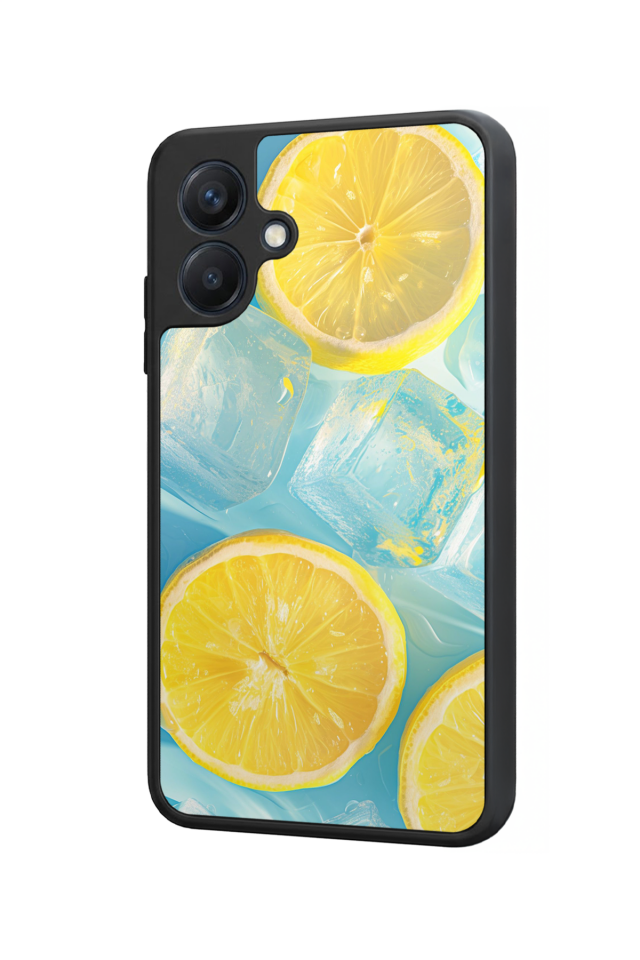 Samsung Galaxy A07 Uyumlu Limon Tasarımlı Glossy Premium Kılıf