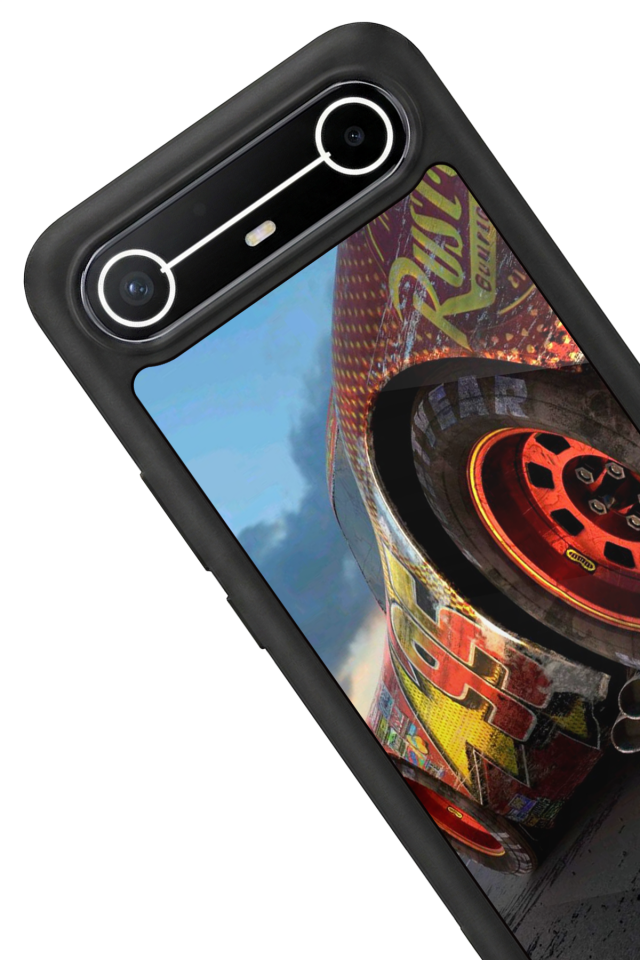 Tecno Spark Slim 5G Uyumlu Şimsek McQueen Tasarımlı Glossy Premium Kılıf