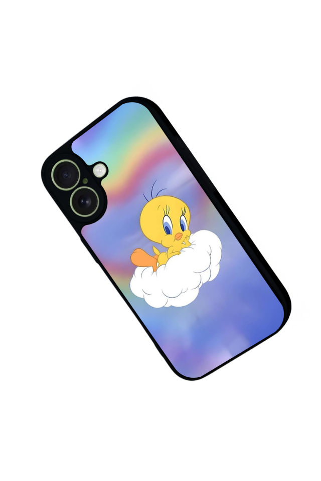 iPhone 17 Uyumlu Tweety Tasarımlı Glossy Premium Kılıf