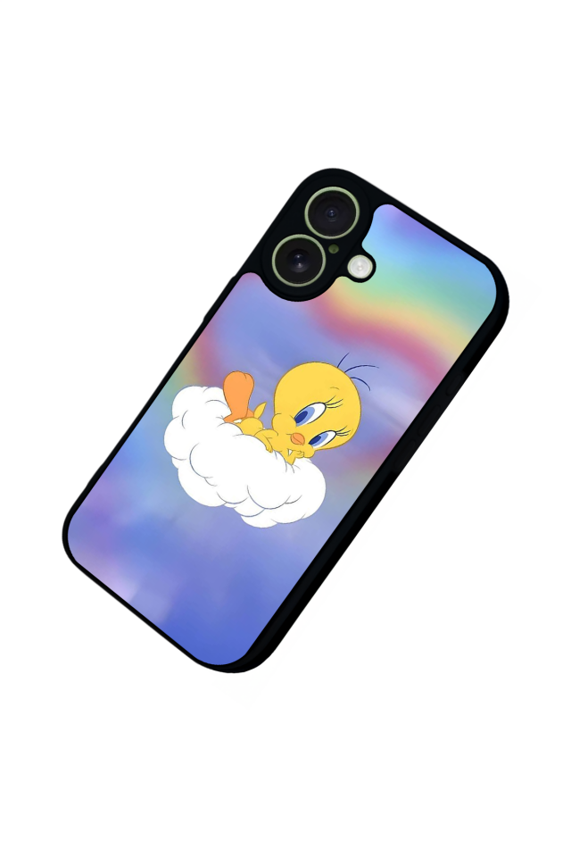 iPhone 17 Uyumlu Tweety Tasarımlı Glossy Premium Kılıf