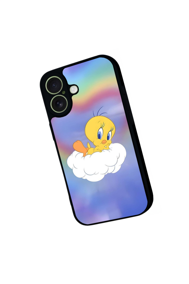 iPhone 17 Uyumlu Tweety Tasarımlı Glossy Premium Kılıf