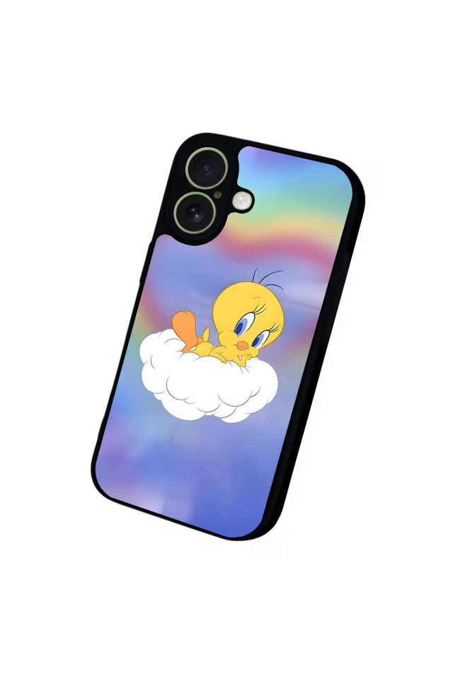 iPhone 17 Uyumlu Tweety Tasarımlı Glossy Premium Kılıf