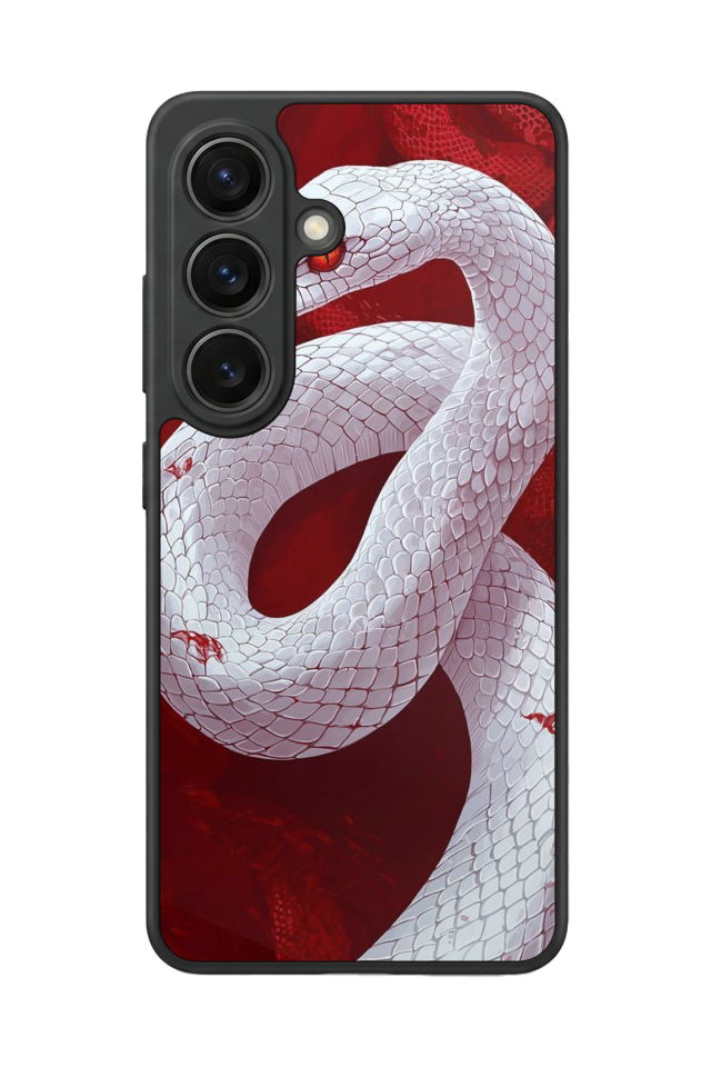 Samsung Galaxy S26 Uyumlu Yılan Tasarımlı Glossy Premium Kılıf