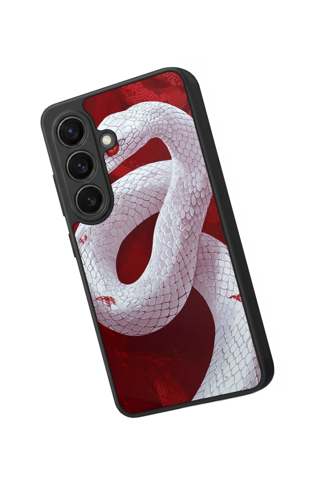Samsung Galaxy S26 Uyumlu Yılan Tasarımlı Glossy Premium Kılıf