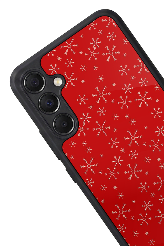 Samsung Galaxy A34 Uyumlu Yilbasi Christmas Tasarımlı Glossy Premium Kılıf