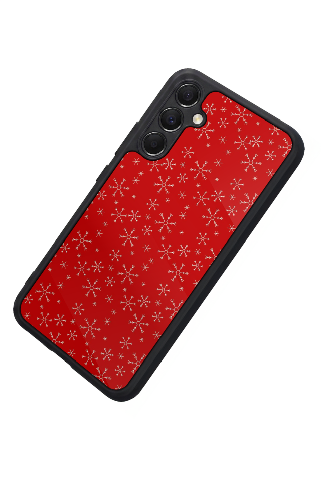 Samsung Galaxy A34 Uyumlu Yilbasi Christmas Tasarımlı Glossy Premium Kılıf