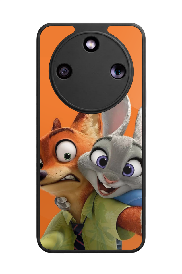 Honor Magic 8 Lite Uyumlu Zootropolis Tasarımlı Glossy Premium Kılıf