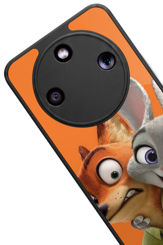 Honor Magic 8 Lite Uyumlu Zootropolis Tasarımlı Glossy Premium Kılıf