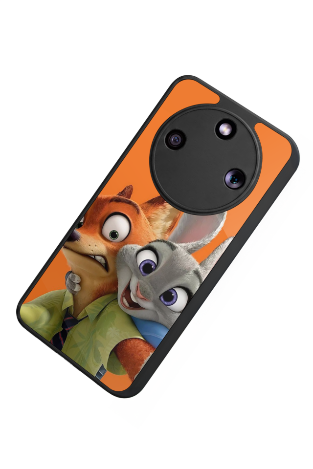 Honor Magic 8 Lite Uyumlu Zootropolis Tasarımlı Glossy Premium Kılıf