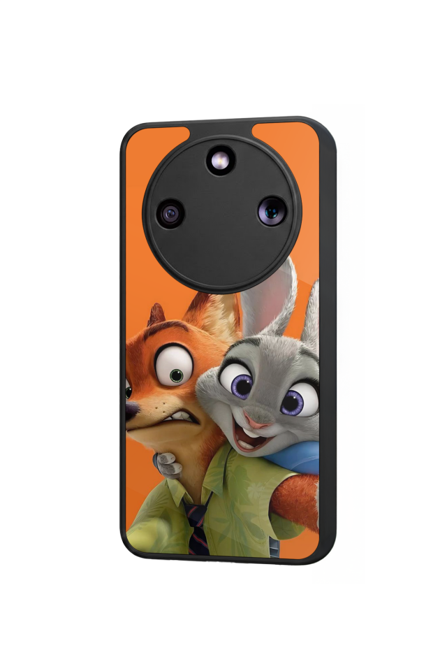 Honor Magic 8 Lite Uyumlu Zootropolis Tasarımlı Glossy Premium Kılıf