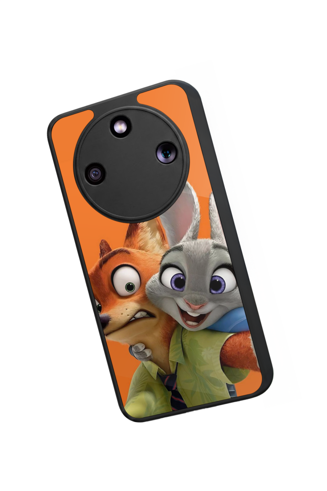 Honor Magic 8 Lite Uyumlu Zootropolis Tasarımlı Glossy Premium Kılıf