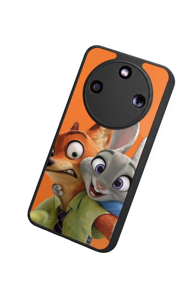 Honor Magic 8 Lite Uyumlu Zootropolis Tasarımlı Glossy Premium Kılıf