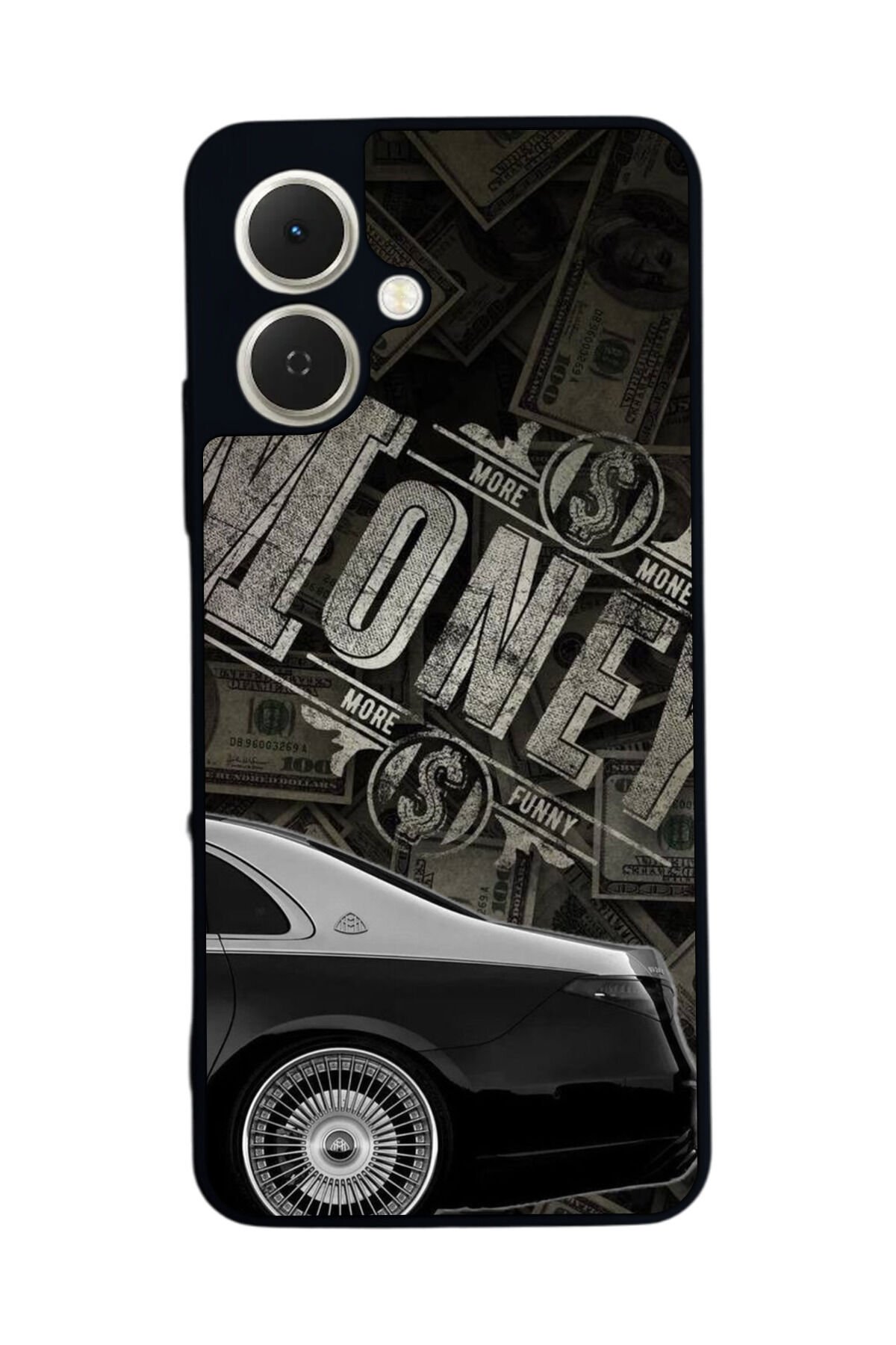 Tecno Spark GO 2 Uyumlu Money Para Tasarımlı Glossy Premium Kılıf