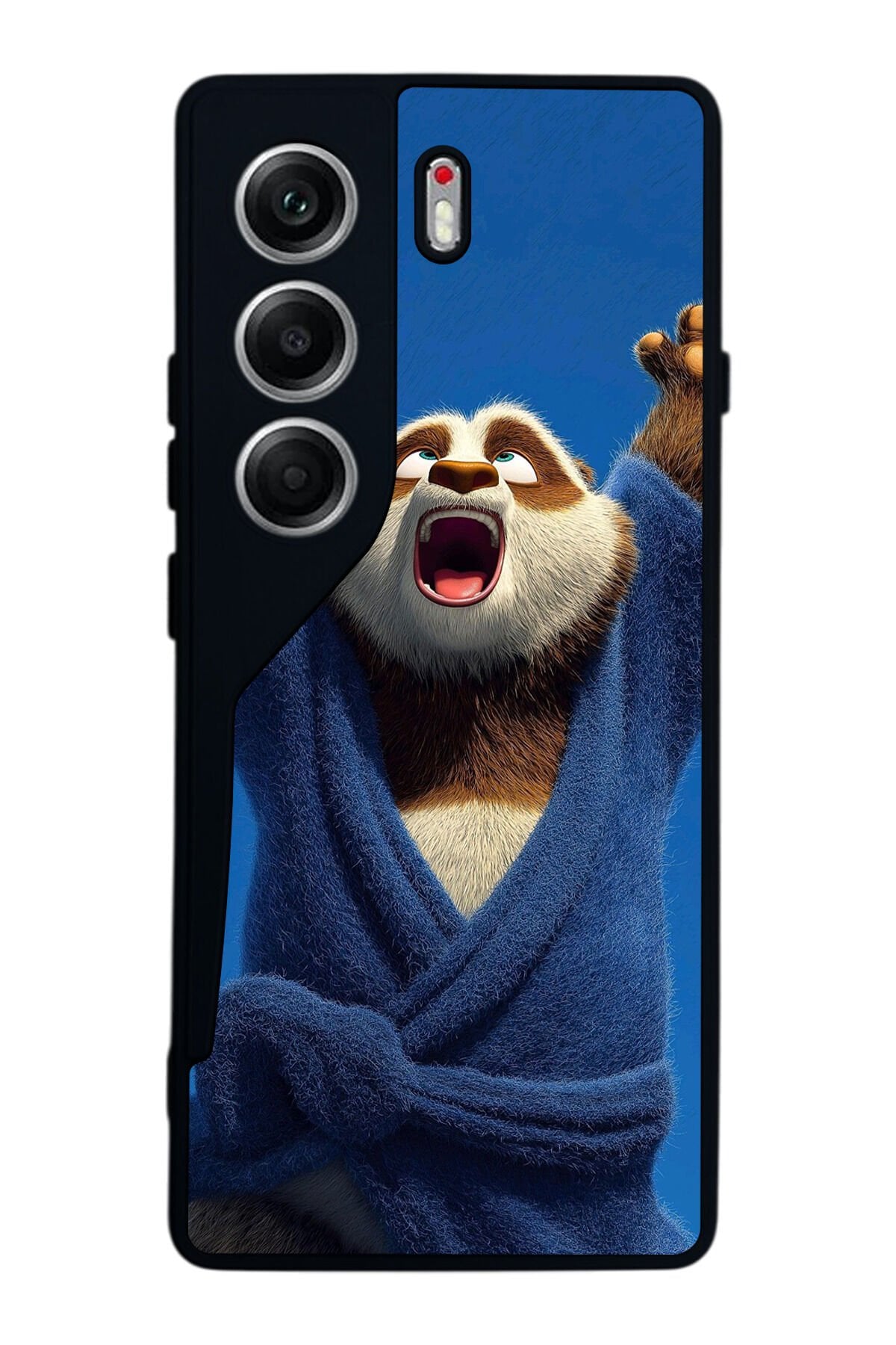 Tecno Camon 40 Uyumlu Kung Fu Panda Tasarımlı Glossy Premium Kılıf