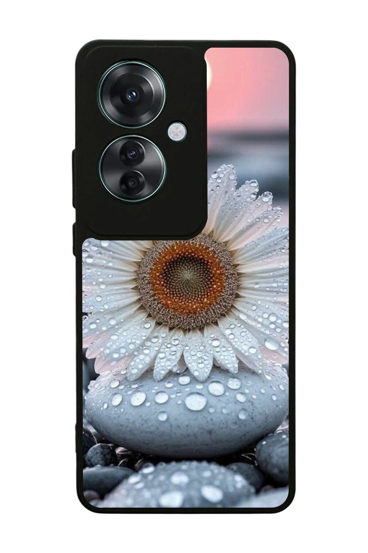 Oppo Reno 11F Uyumlu Cicek Tasarımlı Glossy Premium Kılıf
