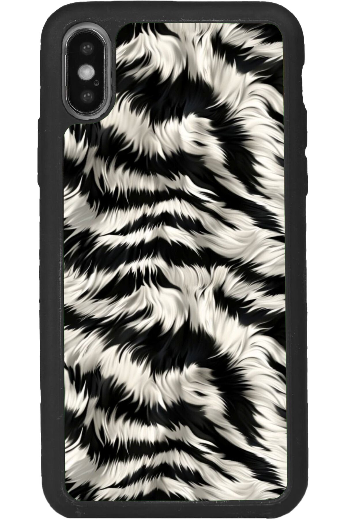 iPhone XS Max Uyumlu Mat Siyah uyumlu Kılıf – Yumuşak Silikon, Koruyucu, Şok Emici Kapak