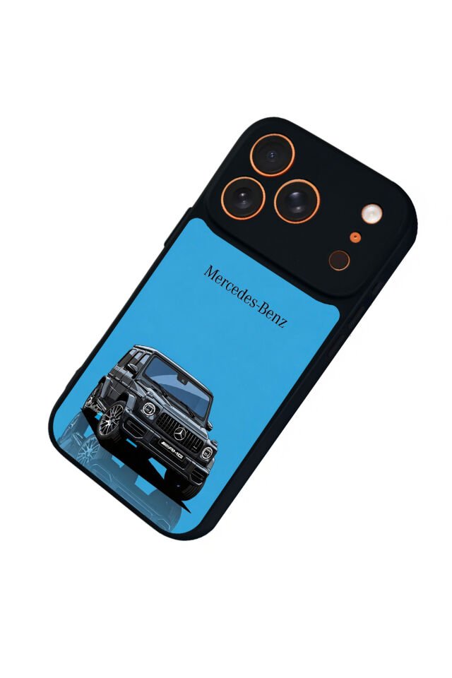iPhone 17 Pro Max Uyumlu Mercedes Tasarımlı Glossy Premium Kılıf
