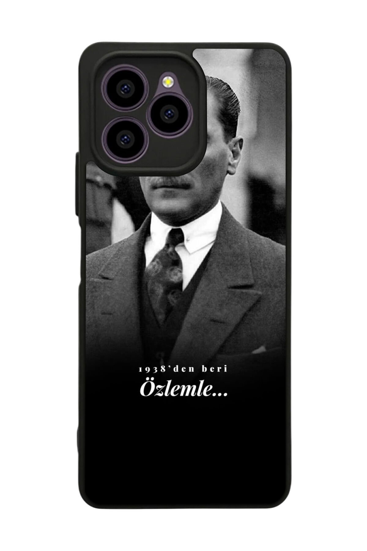 Omix X6 Uyumlu Mustafa Kemal Ataturk Tasarımlı Glossy Premium Kılıf