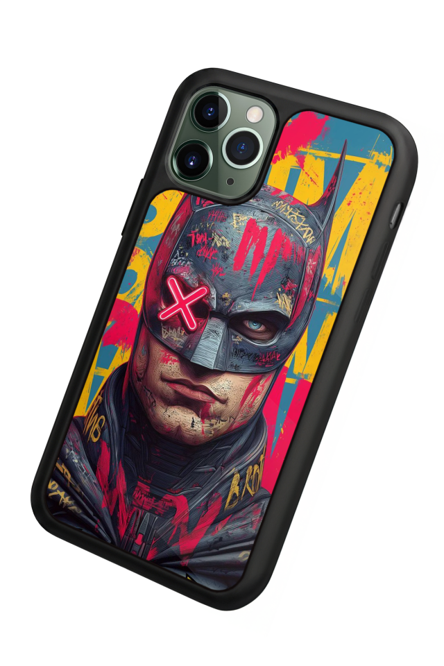 iPhone 11 Pro Max Uyumlu Batman Tasarımlı Glossy Premium Kılıf