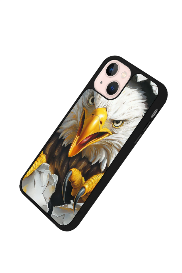 iPhone 15 Uyumlu Besiktas Tasarımlı Glossy Premium Kılıf