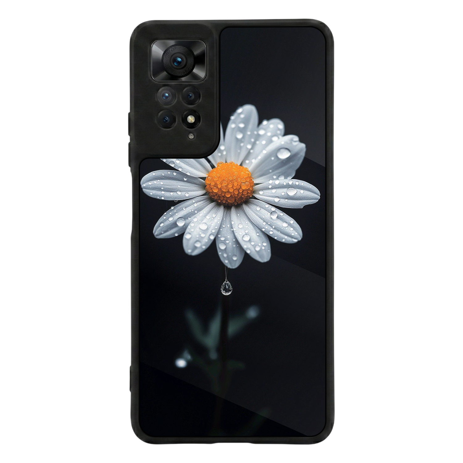 Xiaomi Redmi Note 11 Pro Uyumlu Cicek Tasarımlı Glossy Premium Kılıf