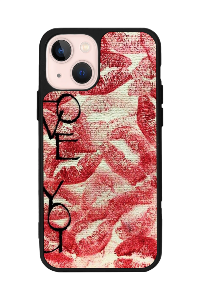 iPhone 13 Mini Uyumlu Dudak Tasarımlı Glossy Premium Kılıf