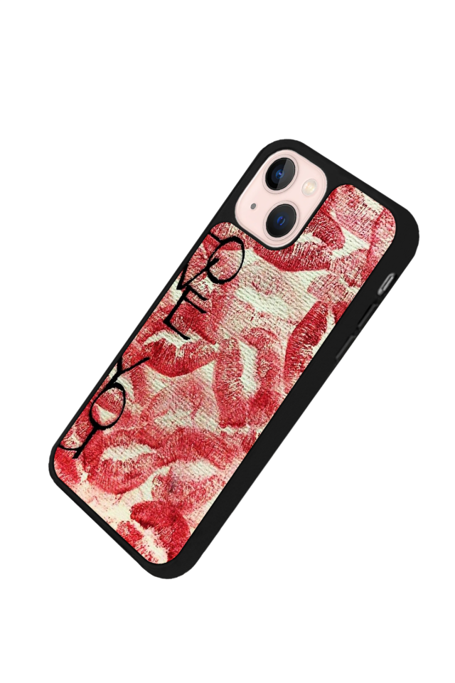 iPhone 13 Mini Uyumlu Dudak Tasarımlı Glossy Premium Kılıf