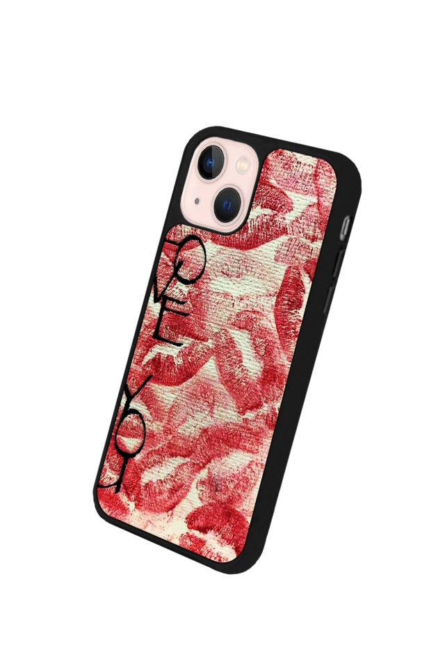 iPhone 13 Mini Uyumlu Dudak Tasarımlı Glossy Premium Kılıf