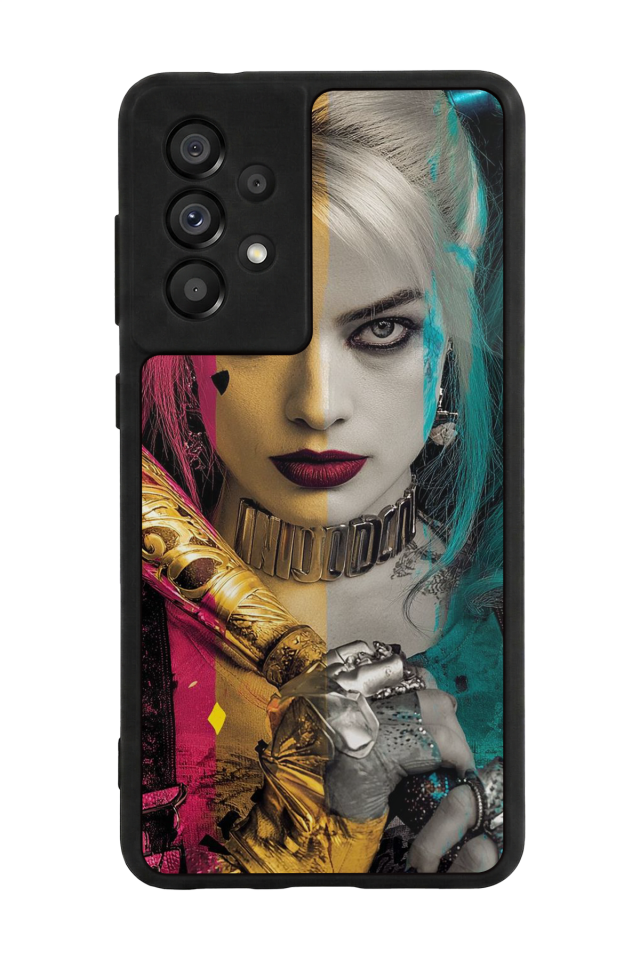 Samsung Galaxy A73 Uyumlu HarleyQueen Tasarımlı Glossy Premium Kılıf