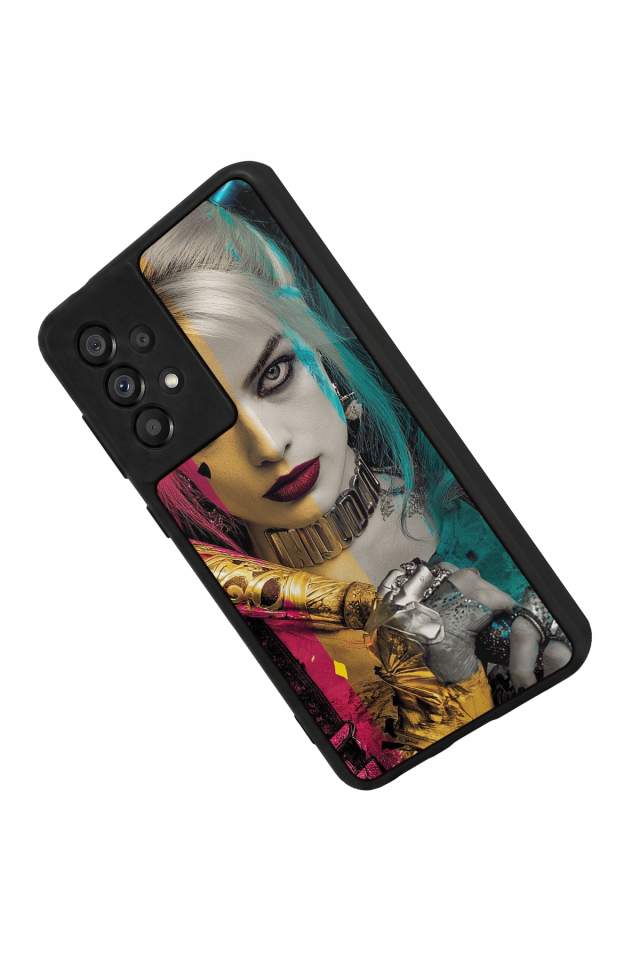 Samsung Galaxy A73 Uyumlu HarleyQueen Tasarımlı Glossy Premium Kılıf