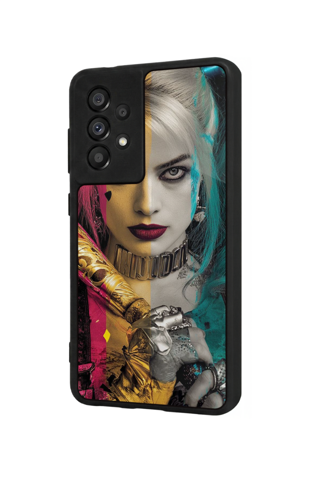 Samsung Galaxy A73 Uyumlu HarleyQueen Tasarımlı Glossy Premium Kılıf