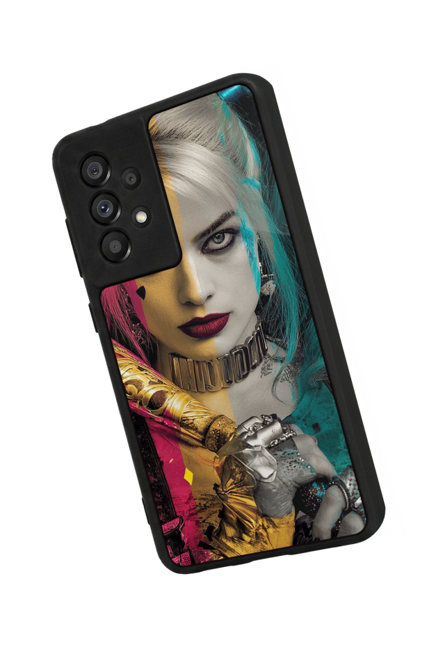 Samsung Galaxy A73 Uyumlu HarleyQueen Tasarımlı Glossy Premium Kılıf