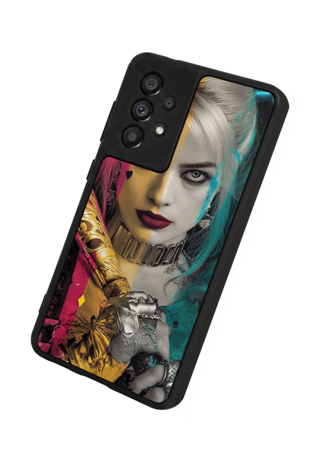 Samsung Galaxy A73 Uyumlu HarleyQueen Tasarımlı Glossy Premium Kılıf
