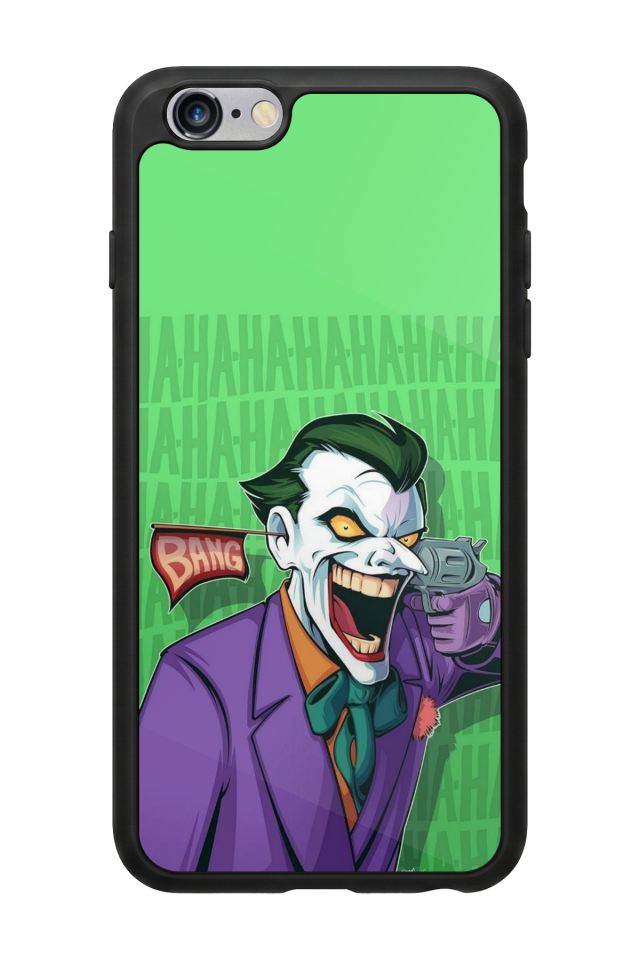iPhone 6s Plus Uyumlu Joker Tasarımlı Glossy Premium Kılıf