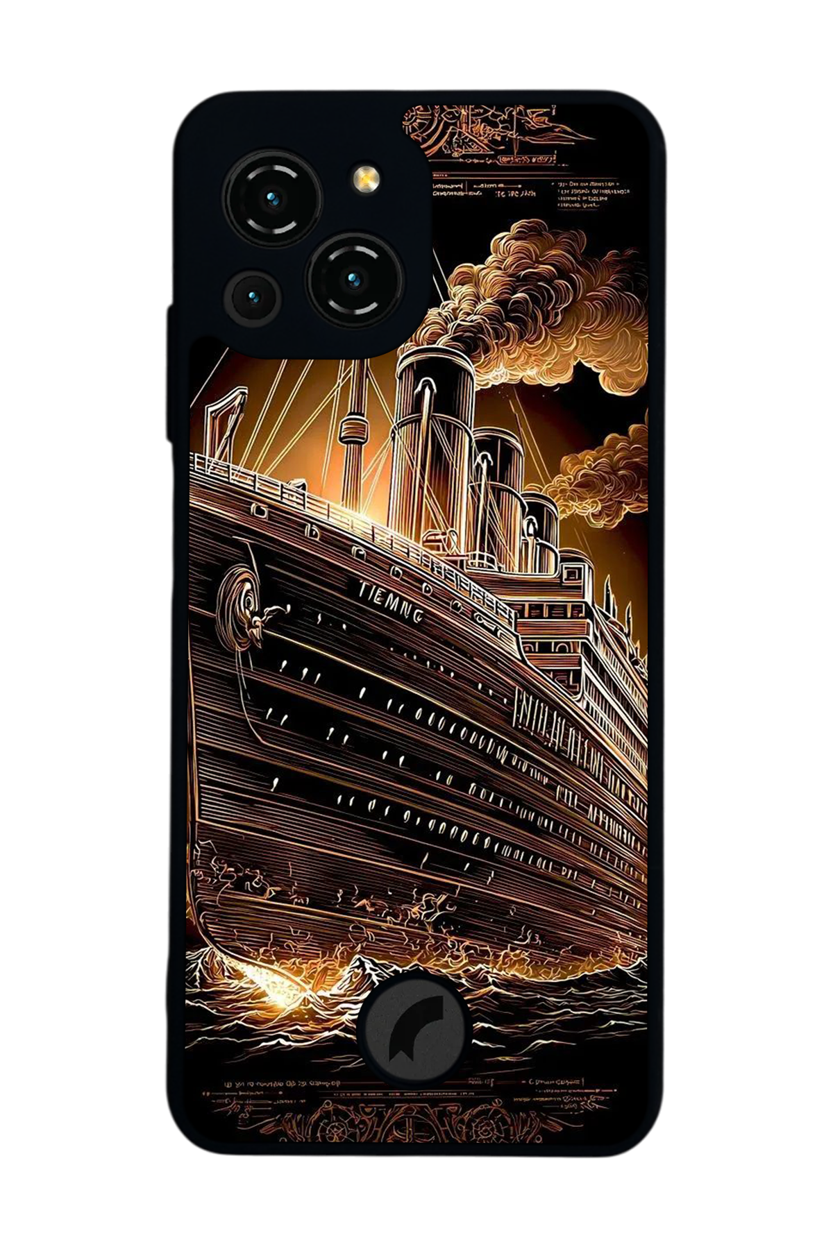 Reeder S23 Pro Max Uyumlu Korsan Tasarımlı Glossy Premium Kılıf