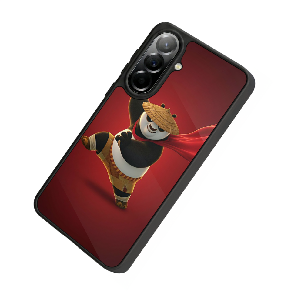 Samsung Galaxy A57 Uyumlu Kung Fu Panda Tasarımlı Glossy Premium Kılıf