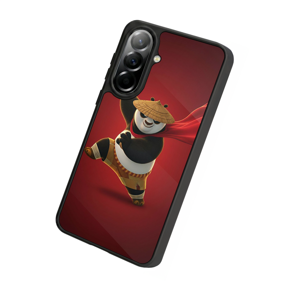 Samsung Galaxy A57 Uyumlu Kung Fu Panda Tasarımlı Glossy Premium Kılıf