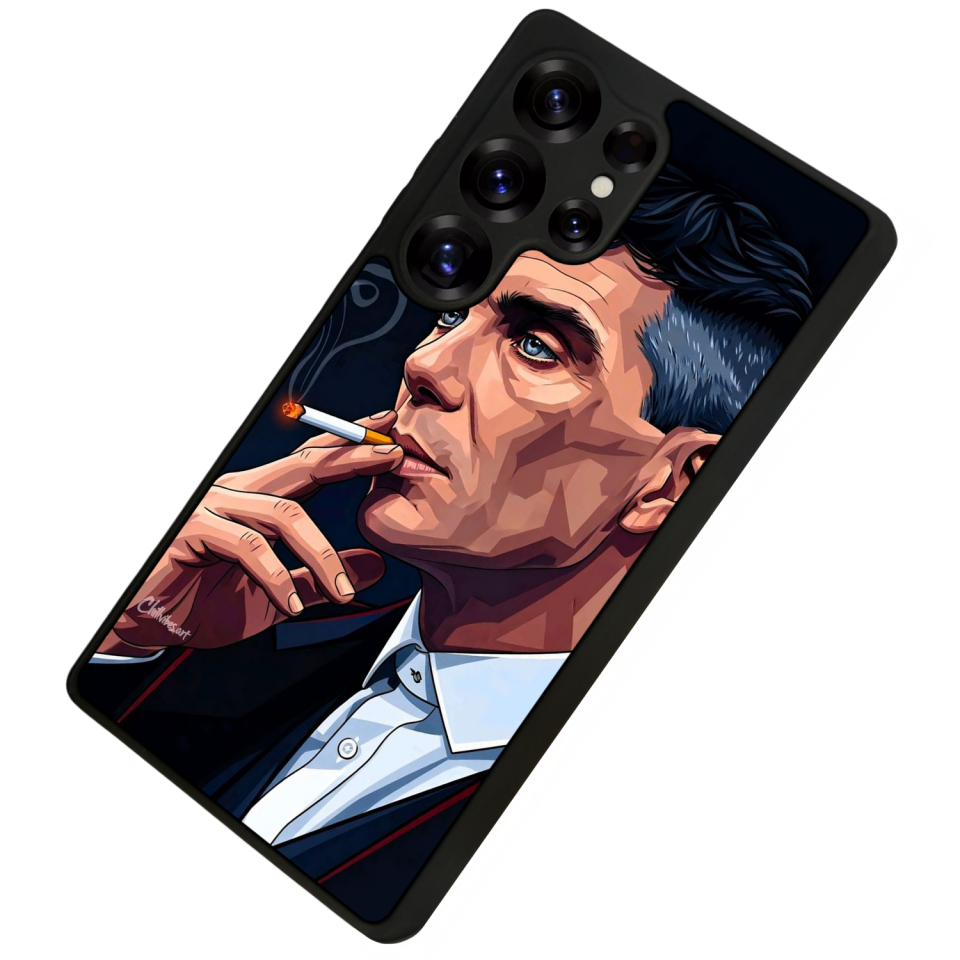 Samsung Galaxy S25 Ultra Uyumlu Peaky Blinders Tasarımlı Glossy Premium Kılıf