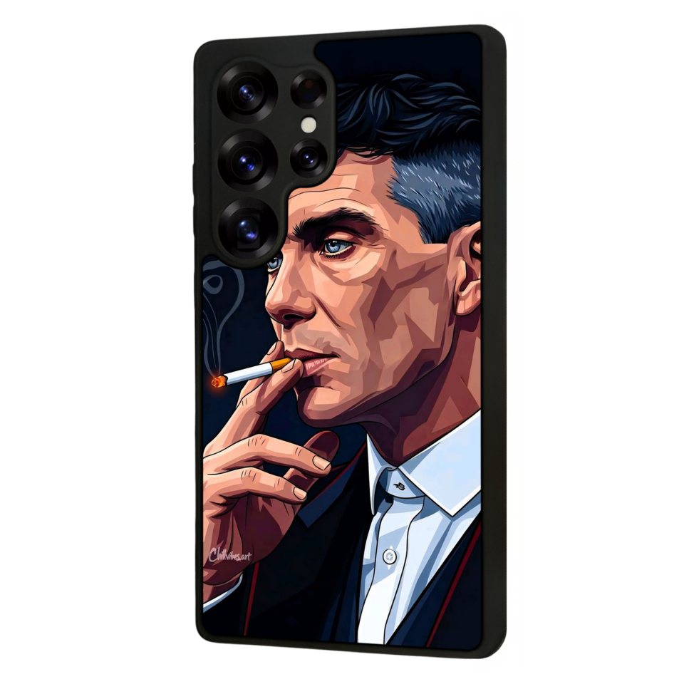Samsung Galaxy S25 Ultra Uyumlu Peaky Blinders Tasarımlı Glossy Premium Kılıf
