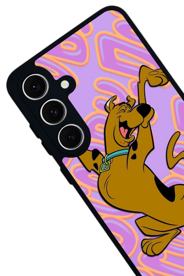Samsung Galaxy S24 FE Uyumlu Scooby Doo Tasarımlı Glossy Premium Kılıf