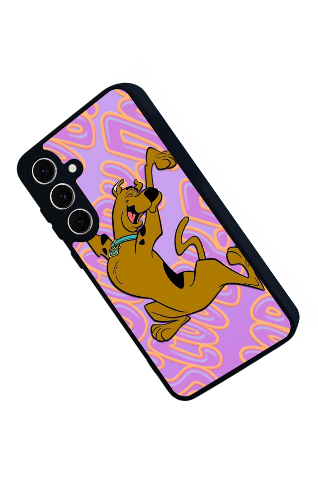 Samsung Galaxy S24 FE Uyumlu Scooby Doo Tasarımlı Glossy Premium Kılıf