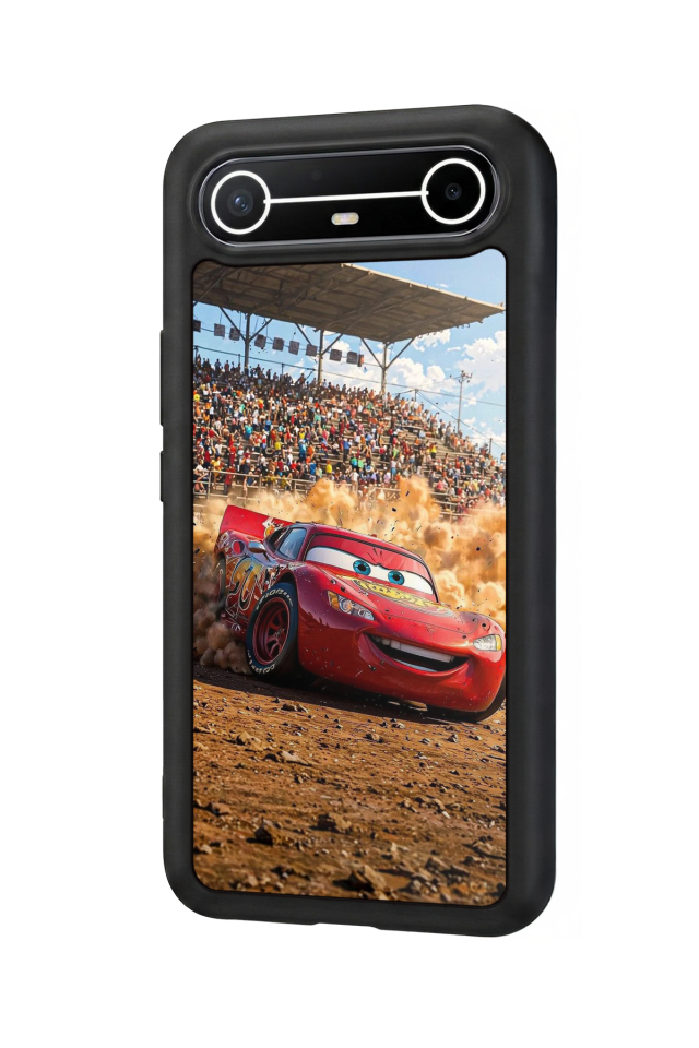 Tecno Spark Slim 5G Uyumlu Şimsek McQueen Tasarımlı Glossy Premium Kılıf