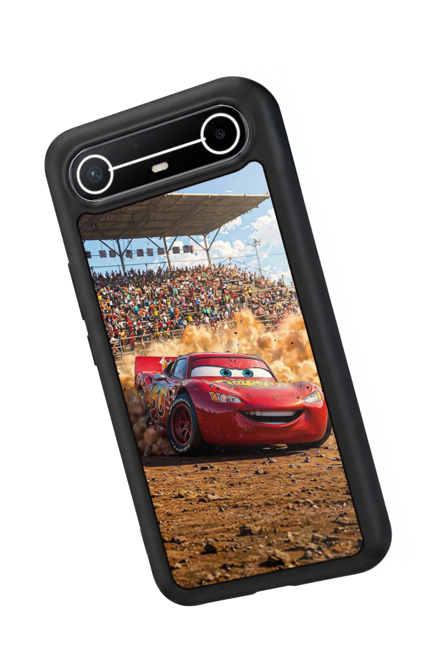 Tecno Spark Slim 5G Uyumlu Şimsek McQueen Tasarımlı Glossy Premium Kılıf