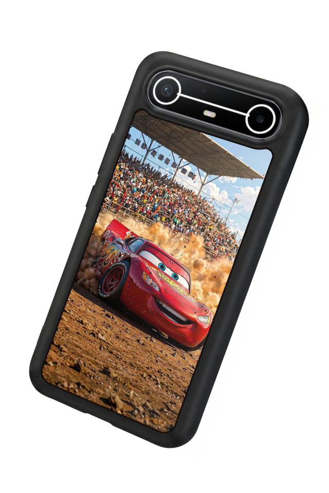 Tecno Spark Slim 5G Uyumlu Şimsek McQueen Tasarımlı Glossy Premium Kılıf