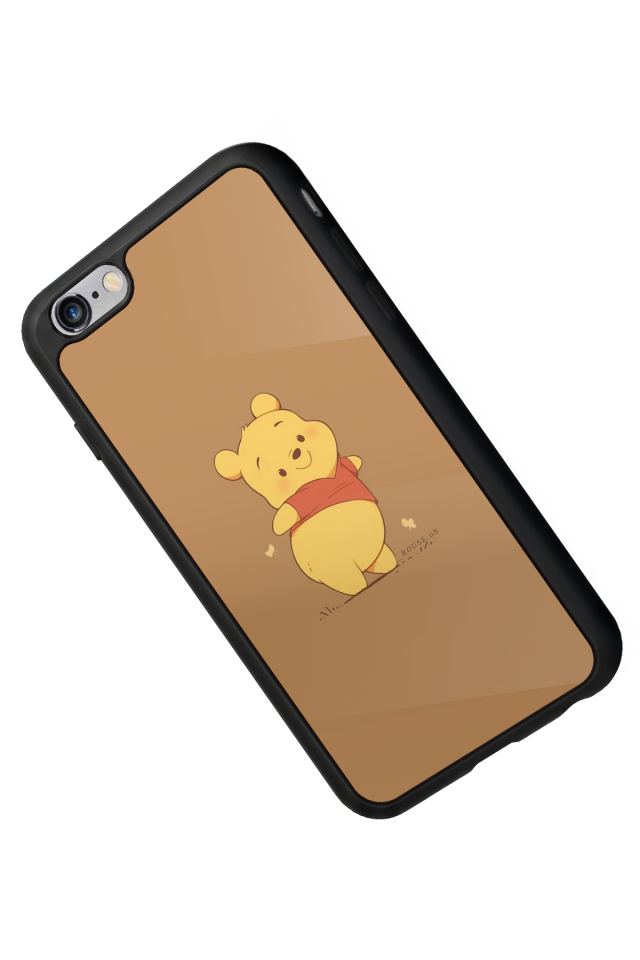 iPhone 6 Plus Uyumlu Winnie Tasarımlı Glossy Premium Kılıf