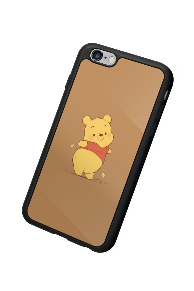iPhone 6 Plus Uyumlu Winnie Tasarımlı Glossy Premium Kılıf