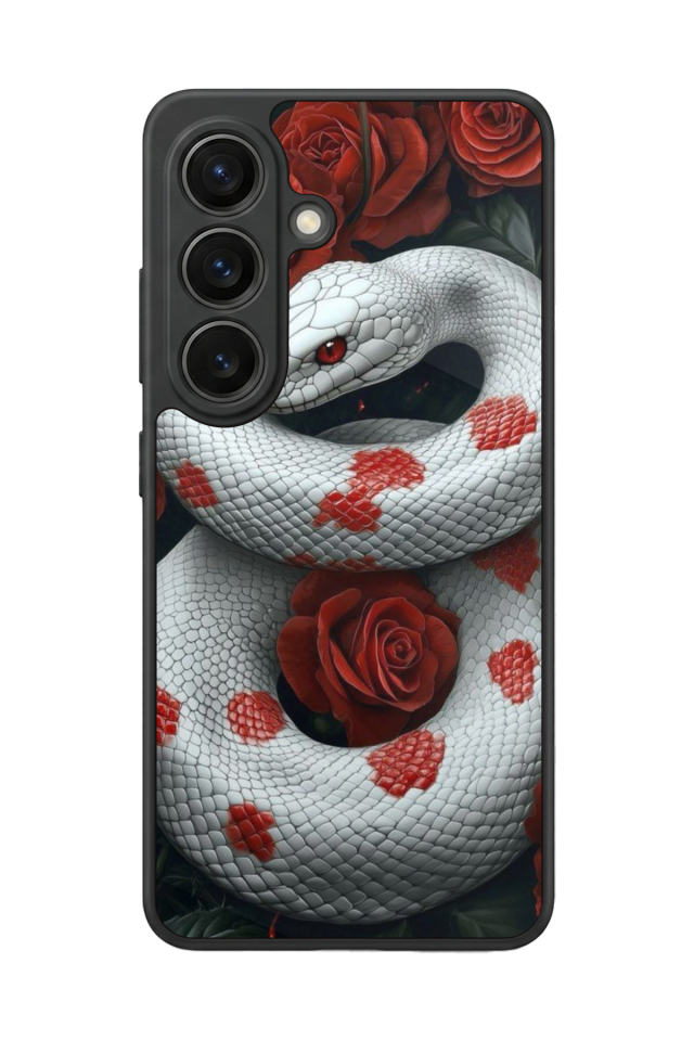 Samsung Galaxy S26 Uyumlu Yılan Tasarımlı Glossy Premium Kılıf