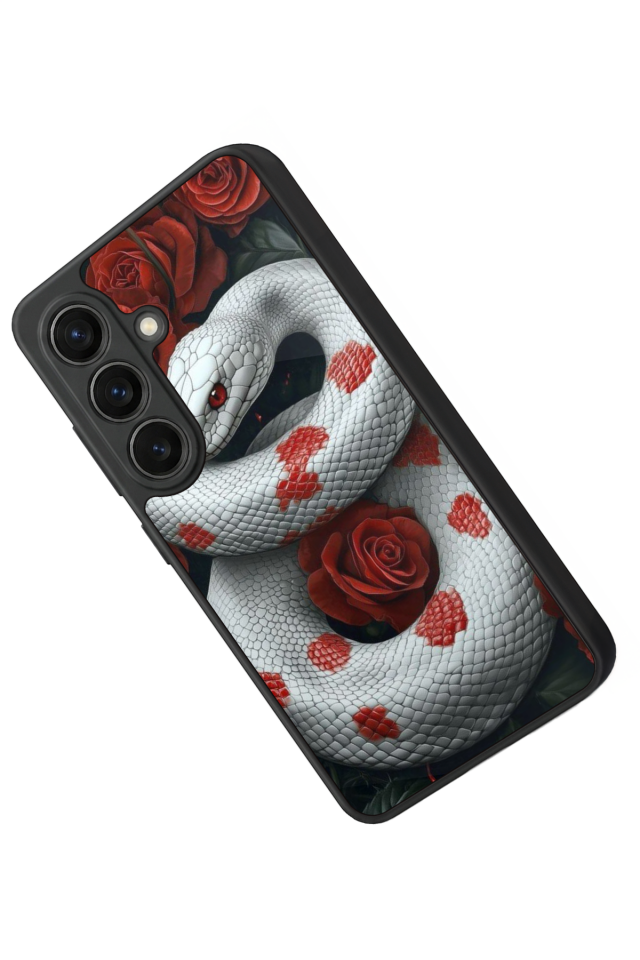 Samsung Galaxy S26 Uyumlu Yılan Tasarımlı Glossy Premium Kılıf